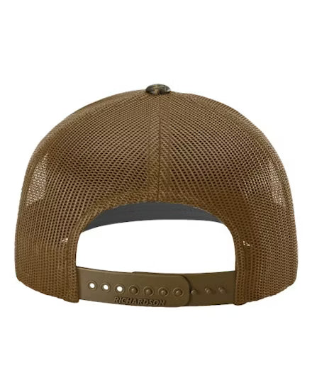 Richardson Patterned Snapback Trucker Cap