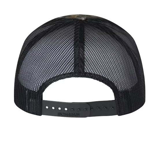 Richardson Patterned Snapback Trucker Cap