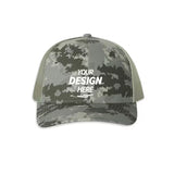 Richardson Patterned Snapback Trucker Cap