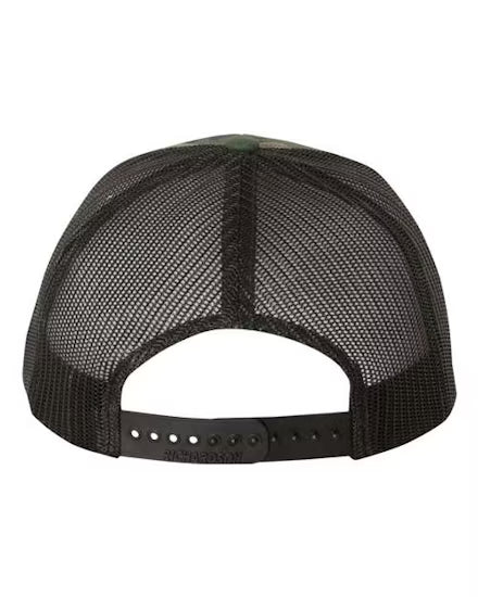 Richardson Patterned Snapback Trucker Cap