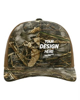 Richardson Patterned Snapback Trucker Cap