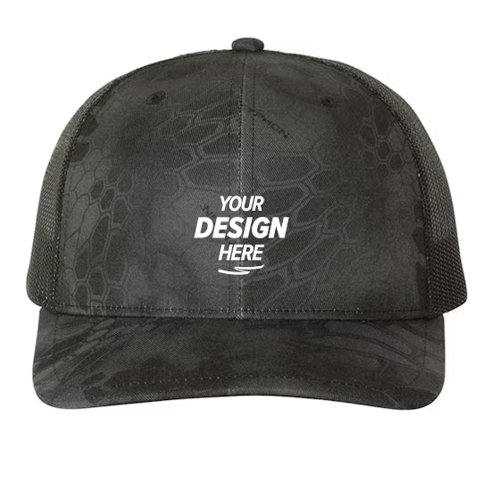 Richardson Patterned Snapback Trucker Cap