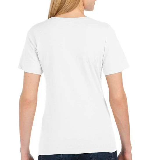 Bella + Canvas Women's Relaxed Fit V-Neck T-Shirt