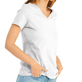Bella + Canvas Women's Relaxed Fit V-Neck T-Shirt