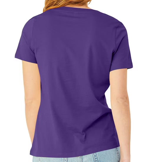 Bella + Canvas Women's Relaxed Fit V-Neck T-Shirt