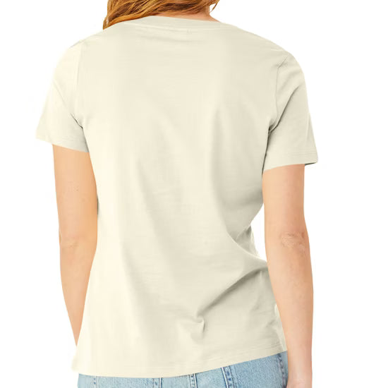 Bella + Canvas Women's Relaxed Fit V-Neck T-Shirt