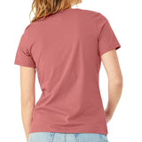 Bella + Canvas Women's Relaxed Fit V-Neck T-Shirt