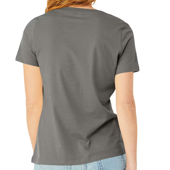 Bella + Canvas Women's Relaxed Fit V-Neck T-Shirt