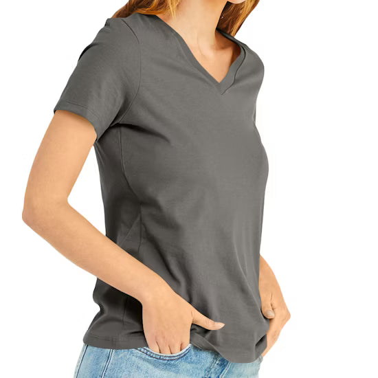 Bella + Canvas Women's Relaxed Fit V-Neck T-Shirt