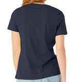 Bella + Canvas Women's Relaxed Fit V-Neck T-Shirt