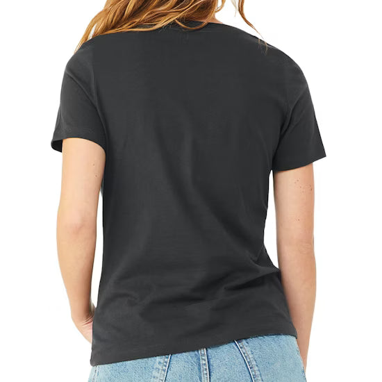 Bella + Canvas Women's Relaxed Fit V-Neck T-Shirt