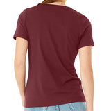 Bella + Canvas Women's Relaxed Fit V-Neck T-Shirt