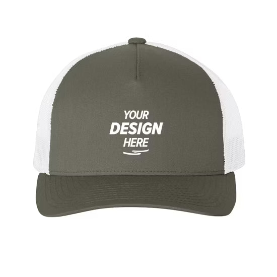 Yupoong Five-Panel Retro Trucker Cap