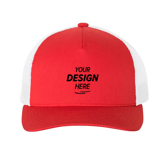 Yupoong Five-Panel Retro Trucker Cap