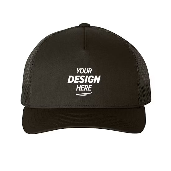 Yupoong Five-Panel Retro Trucker Cap