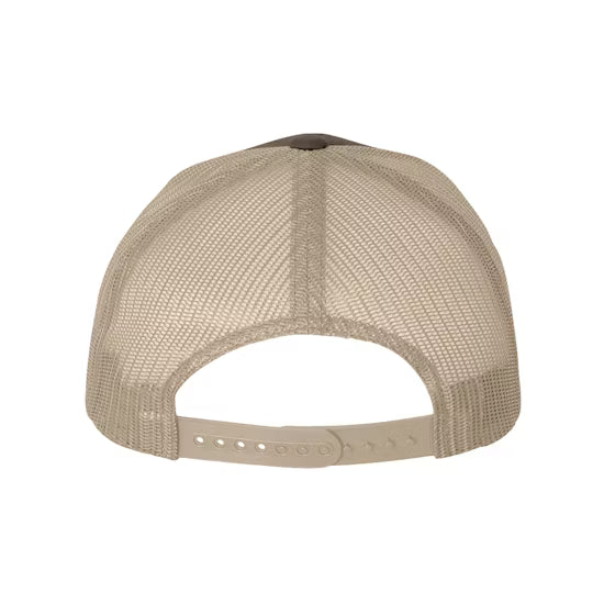 Yupoong Five-Panel Retro Trucker Cap