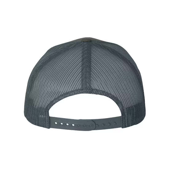 Yupoong Five-Panel Retro Trucker Cap