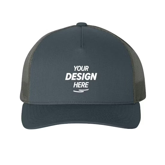 Yupoong Five-Panel Retro Trucker Cap
