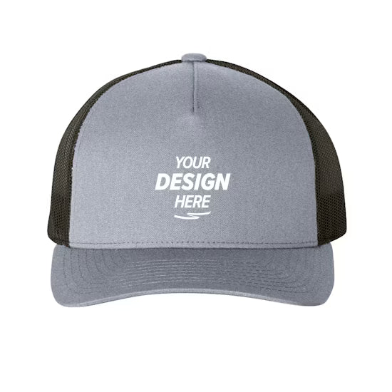 Yupoong Five-Panel Retro Trucker Cap