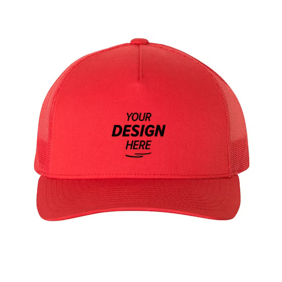 Yupoong Five-Panel Retro Trucker Cap