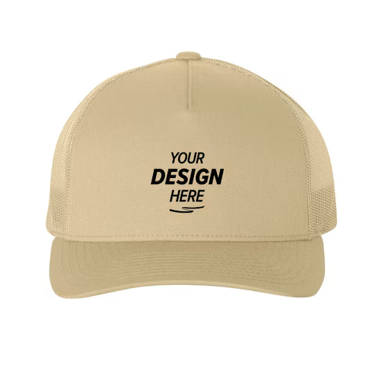 Yupoong Five-Panel Retro Trucker Cap