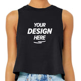 Bella + Canvas Women's Racerback Cropped Tank Top