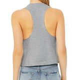 Bella + Canvas Women's Racerback Cropped Tank Top