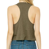 Bella + Canvas Women's Racerback Cropped Tank Top