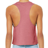 Bella + Canvas Women's Racerback Cropped Tank Top