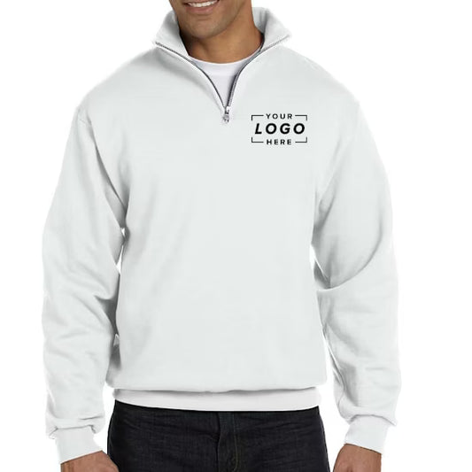 Jerzees Cadet Collar Quarter Zip Pullover