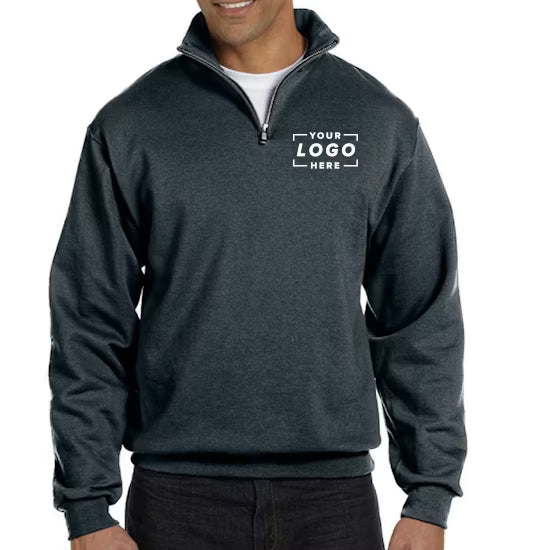 Jerzees Cadet Collar Quarter Zip Pullover