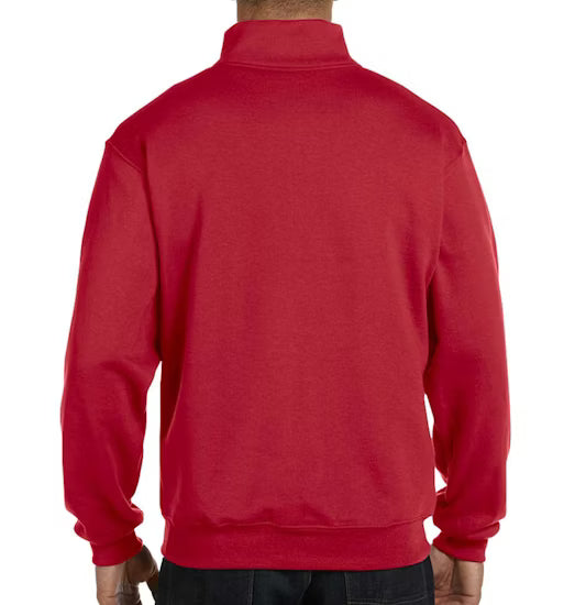 Jerzees Cadet Collar Quarter Zip Pullover