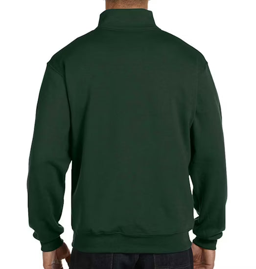 Jerzees Cadet Collar Quarter Zip Pullover