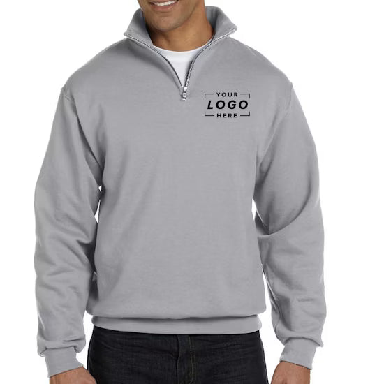Jerzees Cadet Collar Quarter Zip Pullover