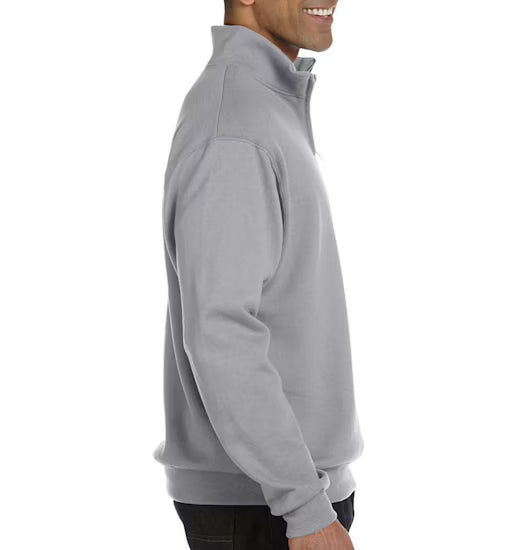 Jerzees Cadet Collar Quarter Zip Pullover