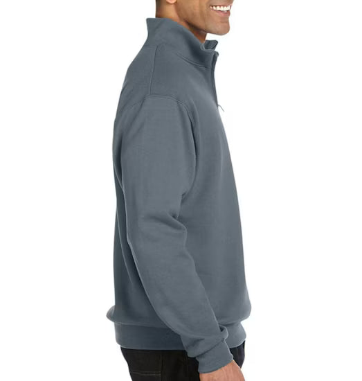 Jerzees Cadet Collar Quarter Zip Pullover