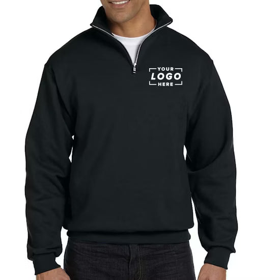 Jerzees Cadet Collar Quarter Zip Pullover