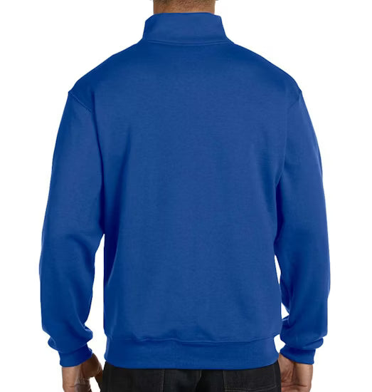 Jerzees Cadet Collar Quarter Zip Pullover