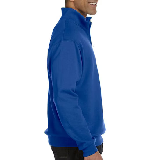 Jerzees Cadet Collar Quarter Zip Pullover