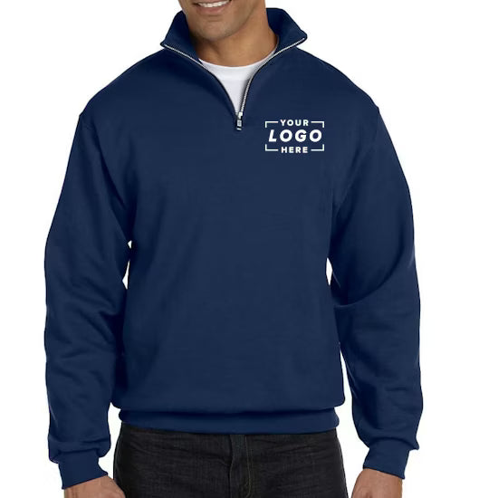 Jerzees Cadet Collar Quarter Zip Pullover