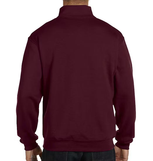 Jerzees Cadet Collar Quarter Zip Pullover