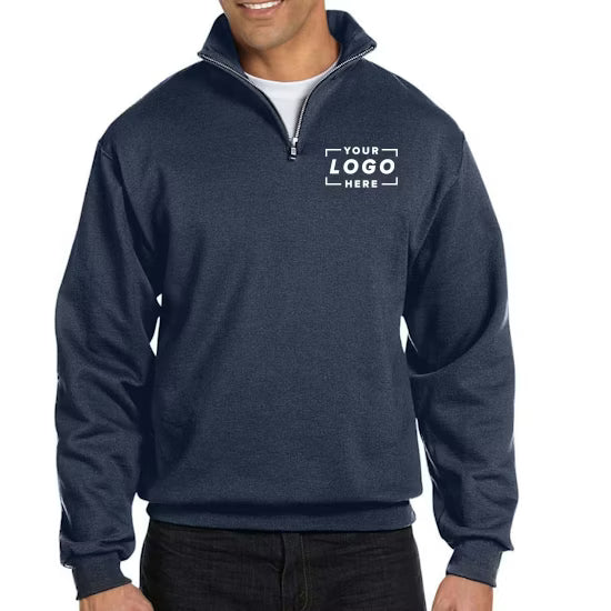 Jerzees Cadet Collar Quarter Zip Pullover