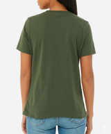 Bella + Canvas Women's Relaxed Fit V-Neck T-Shirt