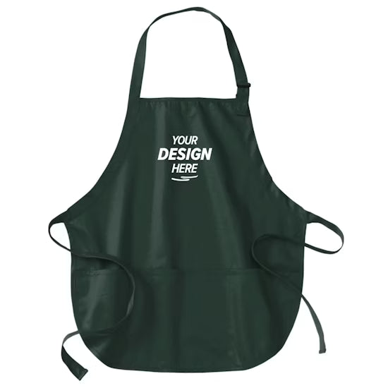 Port Authority Medium-Length Apron with Pockets
