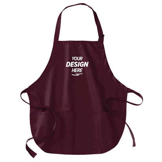 Port Authority Medium-Length Apron with Pockets