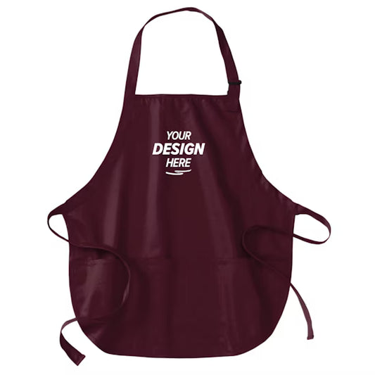 Port Authority Medium-Length Apron with Pockets