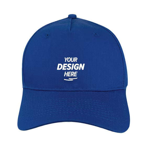Port & Co Five-Panel Twill Cap