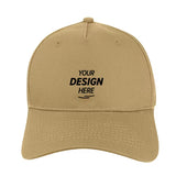 Port & Co Five-Panel Twill Cap