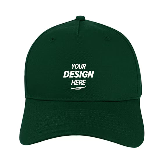Port & Co Five-Panel Twill Cap