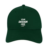 Port & Co Five-Panel Twill Cap